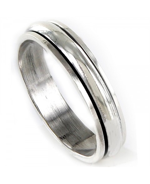 Anillo de plata oxidada...