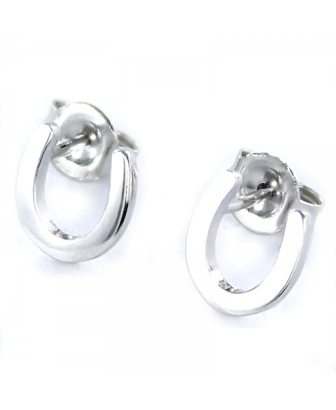 Pendientes Herradura Plata