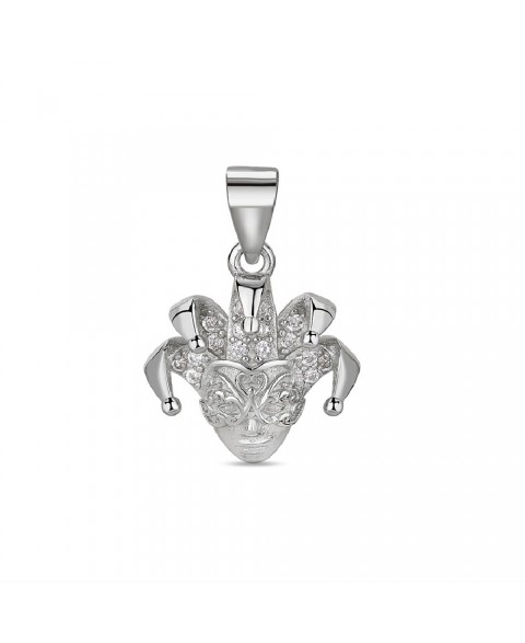 Colgante Máscara Plata