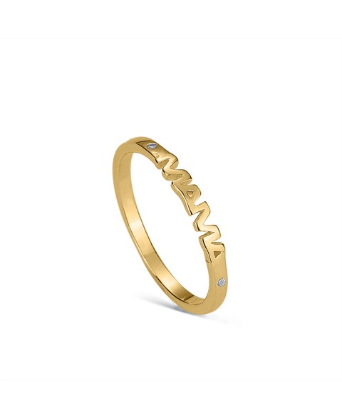 Anillo Mamá Finito Oro