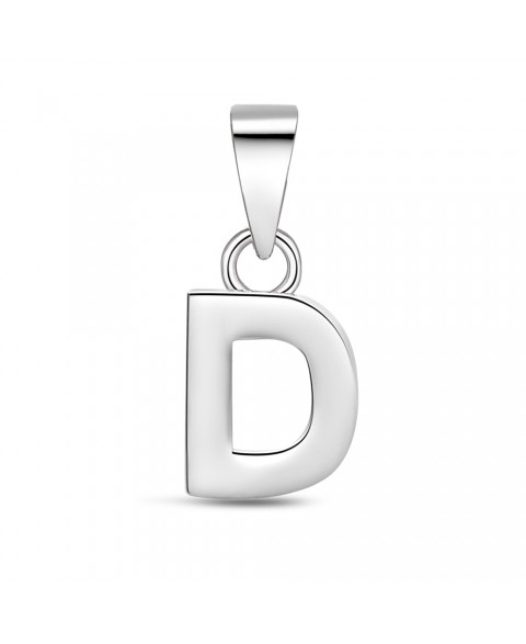 Colgante Inicial D Plata