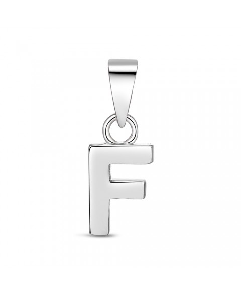 Colgante Inicial F Plata