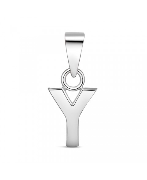 Colgante Inicial Y Plata