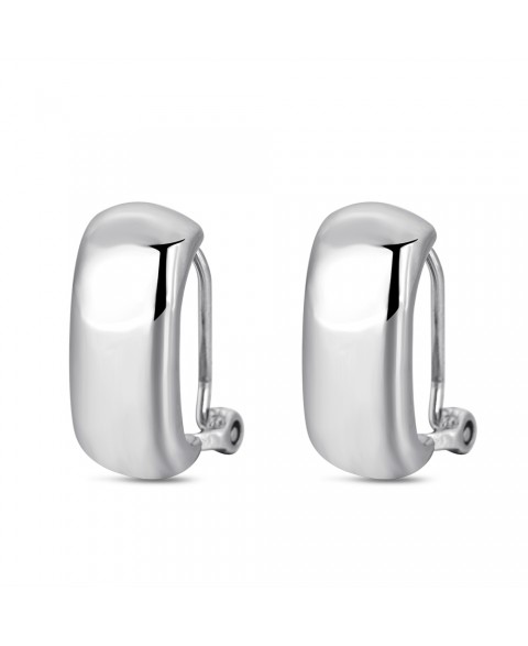 Pendientes Omega Listen Plata