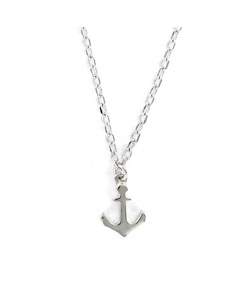 Collar Ancla Plata