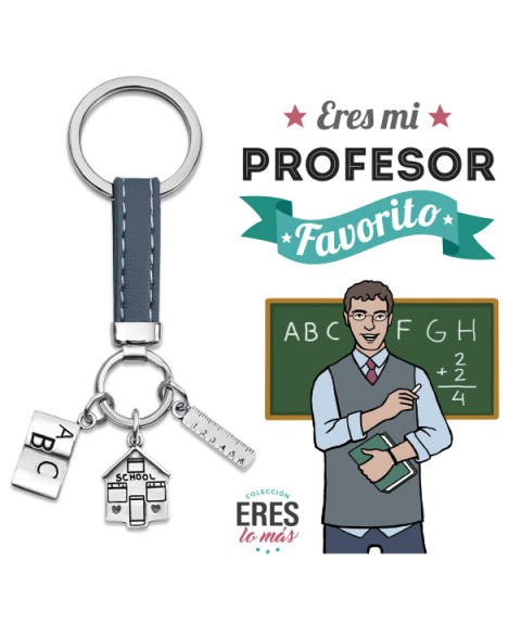  Llavero Eres mi Profesor...