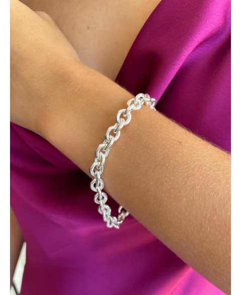 Pulsera Marelyn Peque Plata...