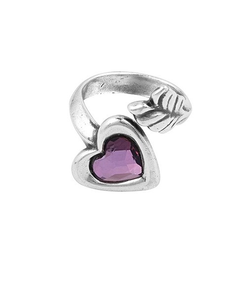 Anillo Coure rosa Ciclón
