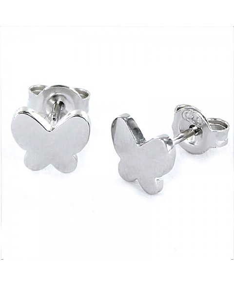 Pendientes Mariposa Plata