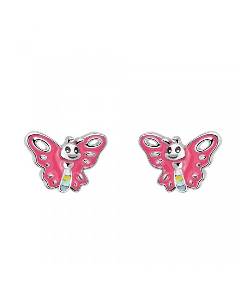 Pendientes Mariposa Niña Plata
