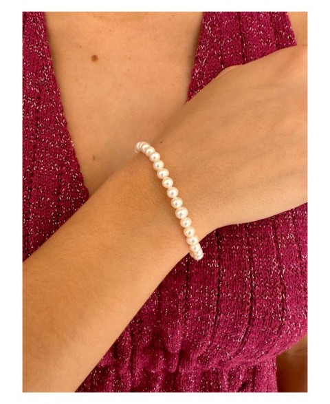 Pulsera Perlas 5mm de...
