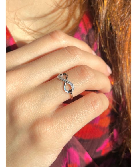 Anillo Infinito Circonitaas...