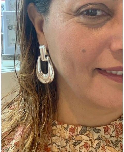 Pendientes Fabiola Plata 52...