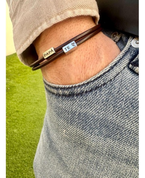 Pulsera 3 Barritas Papá Te...
