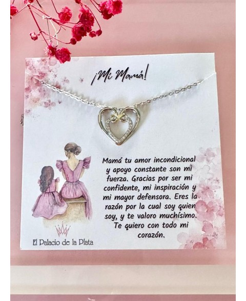 Collar Mamá Siempre Contigo...