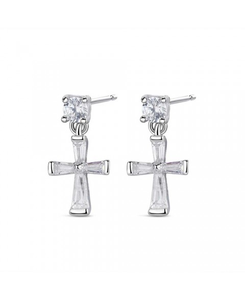 Pendientes Cruz Baguettes...