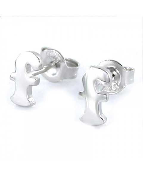 Pendientes inicial F Plata