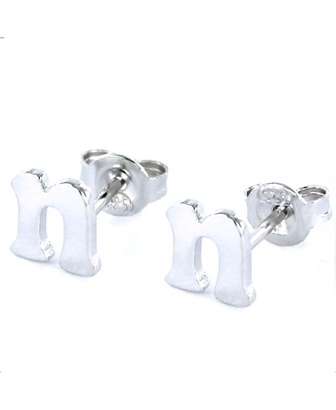 Pendientes inicial N Plata