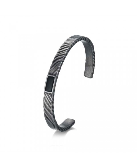 Brazalete Acero Piedra...