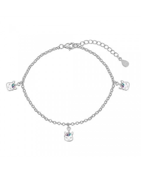Pulsera Unicornio Esmalte...