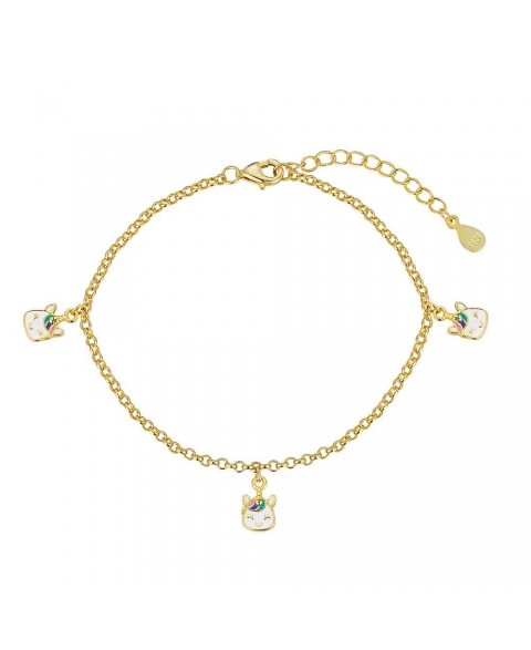 Pulsera Unicornio Esmalte...