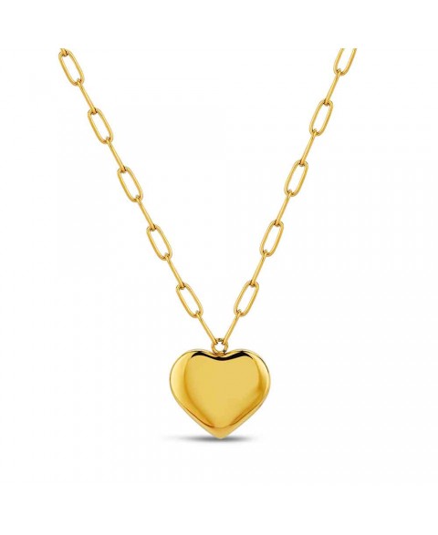 Collar Corazón Acero...
