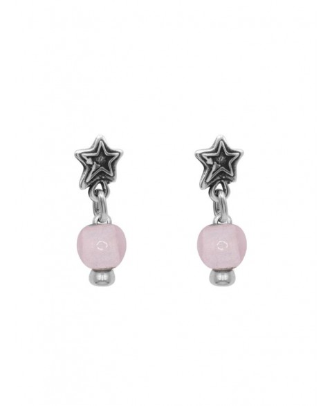Pendientes Brilla Rosa Ciclón