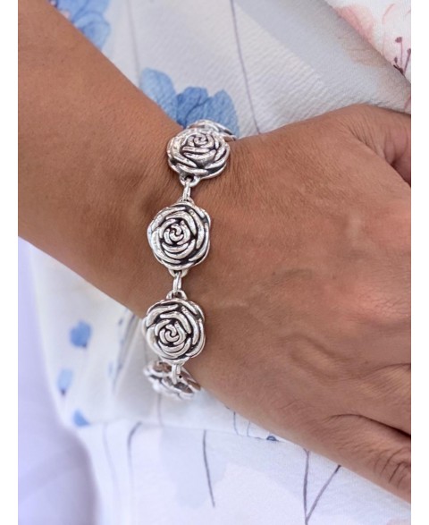Pulsera Camelia 7 Rosas...
