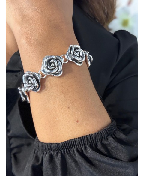 Pulsera Camelia 7 Rosas...