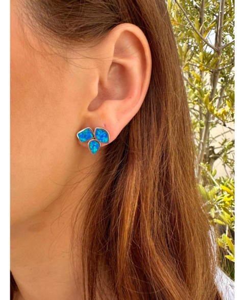 Pendientes Helina Ópalo...