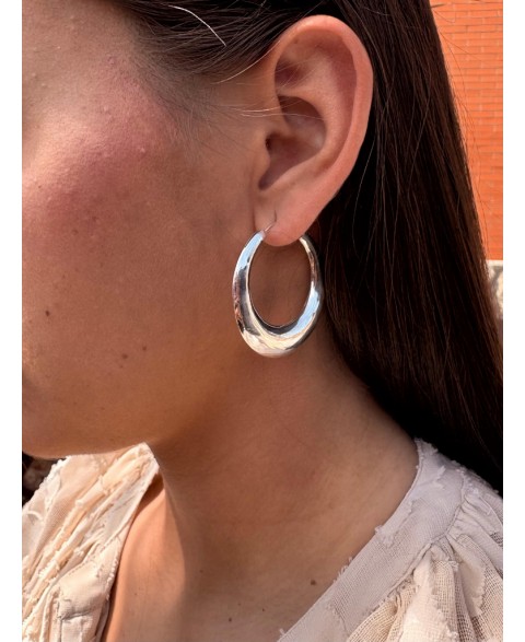 Pendientes Aros Alasie Plata