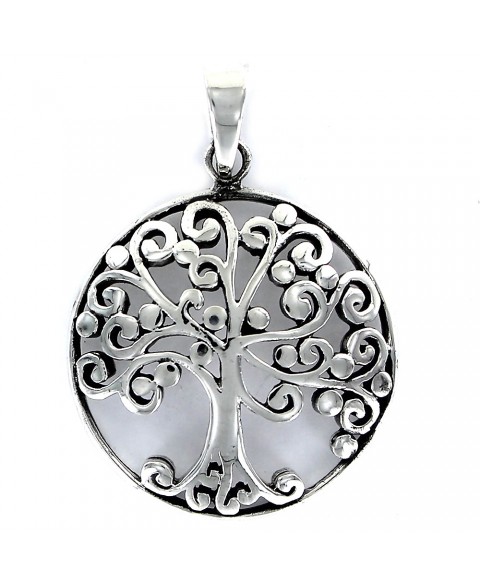 Colgante de plata árbol de...