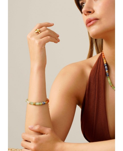 Pulsera Saskia Acero...