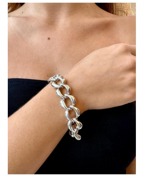 Pulsera Irina Plata