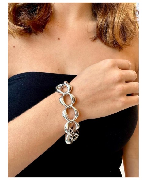 Pulsera Gabriella Plata