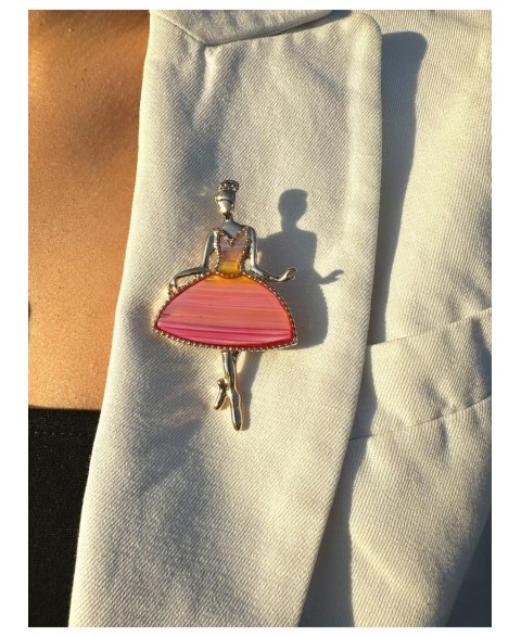 Broche Bisuteria Bailarina