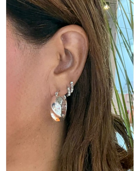 Pendientes Beni Plata