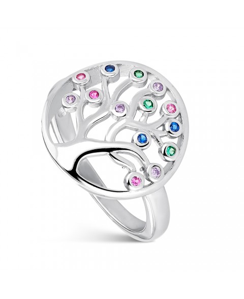 Anillo de plata rodiado...