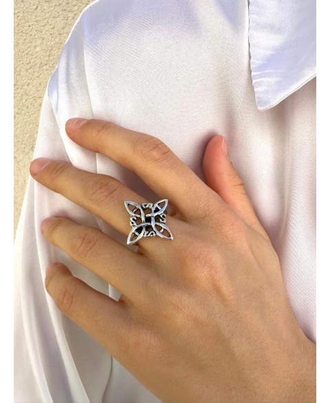Anillo Nudo de Bruja 18 mm