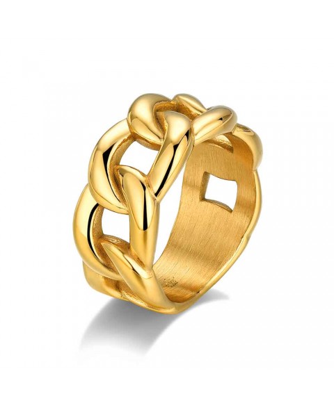 Anillo Nora Acero Chapado...
