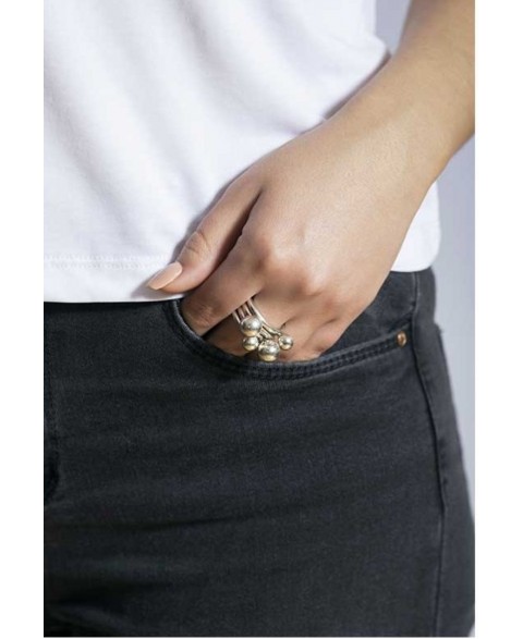 Anillo Esfera de 4 Aros Ciclón