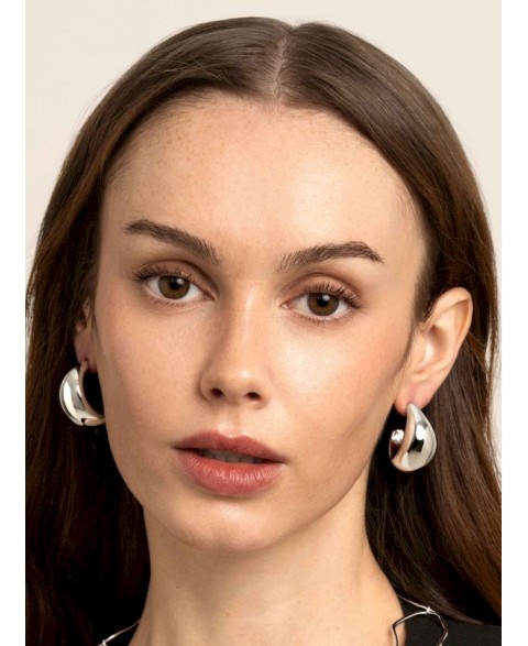 Pendientes Oriana Acero...