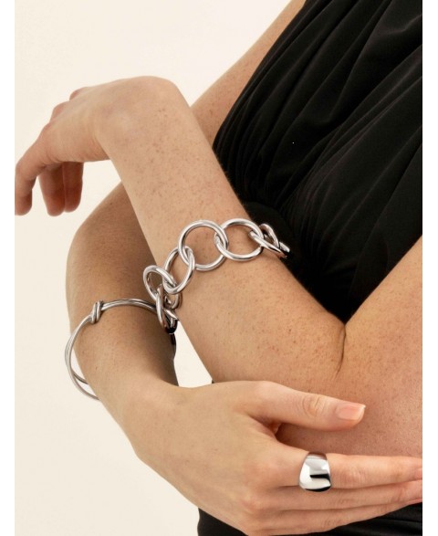 Pulsera Lina Acero Chapado...