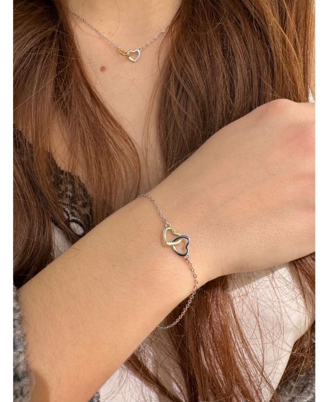 Pulsera Corazones Unidos...