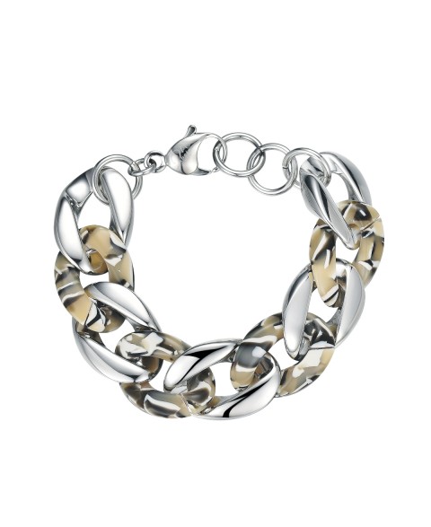 Pulsera Kezia Gris Acero...
