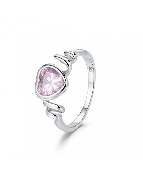 Anillo Corazón Rosa...