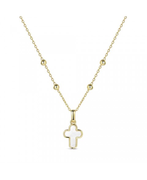 Collar Cruz Nacar Pureza...