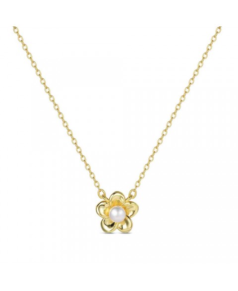 Collar Perla Natural Floré...