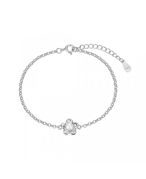 Pulsera Perla Natural Floré...