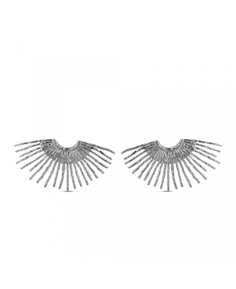Pendientes Abanico Acero...